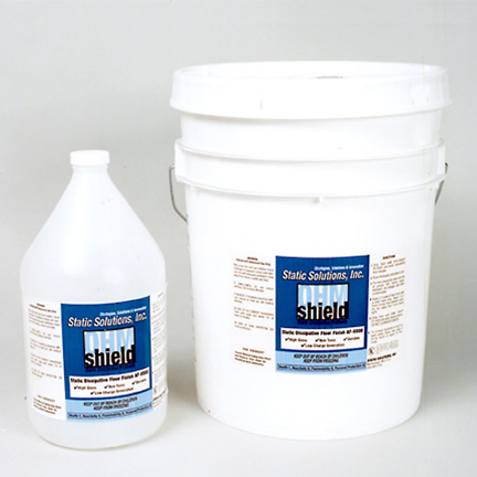 Static Solutions AF-5505 clear ESD floor finish 5 gal